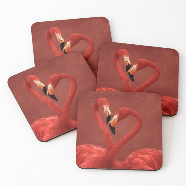 Item preview, Flamingos as if painted designed and sold by Nicole Bleck.