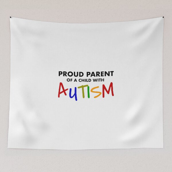 Item preview, Proud Parents of a Child With Autism Autistic Awareness Disability designed and sold by Frugal-Fox.