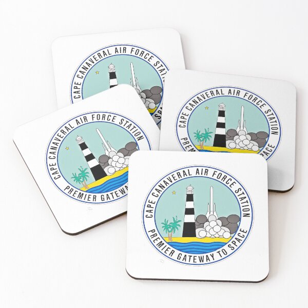 Item preview, Cape Canaveral Air Force Station Logo designed and sold by Nikki SpaceStuffPlus.