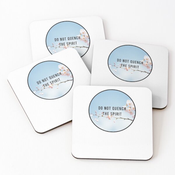 Item preview, Do Not Quench The Spirit Christian Quote designed and sold by StickerDirect.