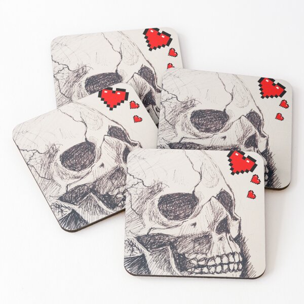 Item preview, sketchy skull designed and sold by DeliMil.