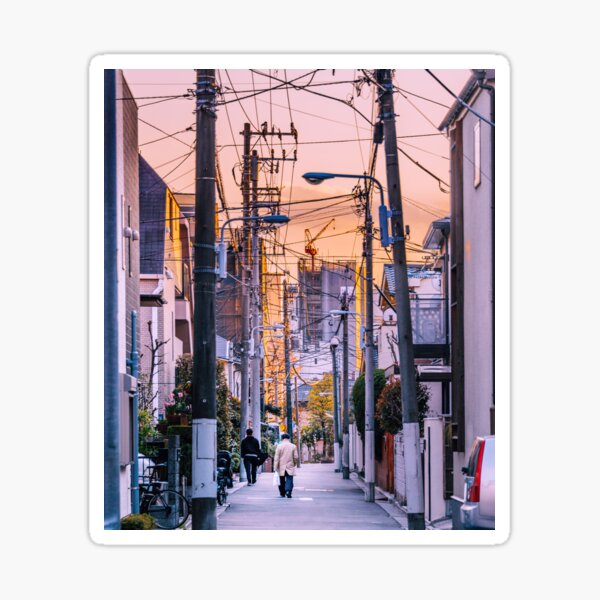Tokyo - Forêt de câbles Sticker
