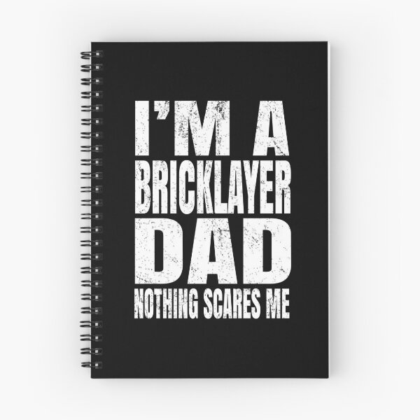 Item preview, I'm A Bricklayer Dad Nothing Scares Me - Funny Builder design designed and sold by Grabitees.
