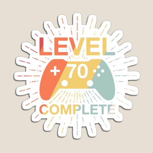 Item preview, Level 70 Complete 70th Birthday  designed and sold by Vanover Designs.