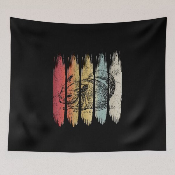 Item preview, Vintage Chinchilla Lover Retro Rodent Silhouette Gift design designed and sold by Grabitees.