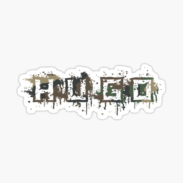 hugo-name-camoflage-sticker-for-sale-by-timestory-redbubble