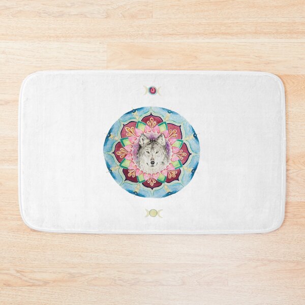 Item preview, Wolf Mandala designed and sold by Kyra C. Kalageorgi.