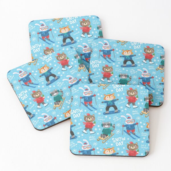 Item preview, Cute Snow Day Creatures designed and sold by amieesuedesigns.