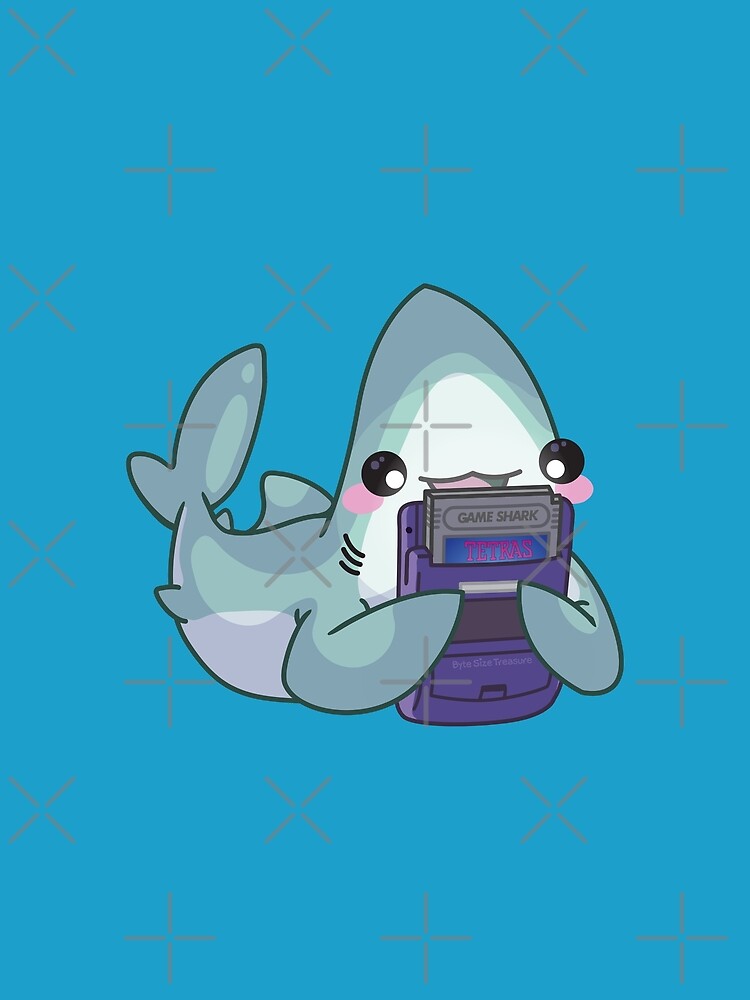 GamerShark // Gameboy Playtime! by bytesizetreas