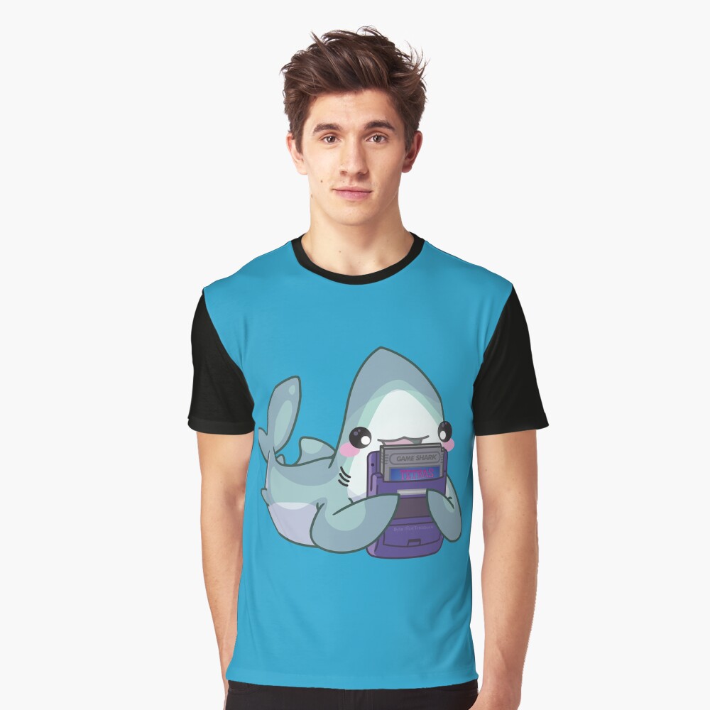 GamerShark // Gameboy Playtime! Graphic T-Shirt