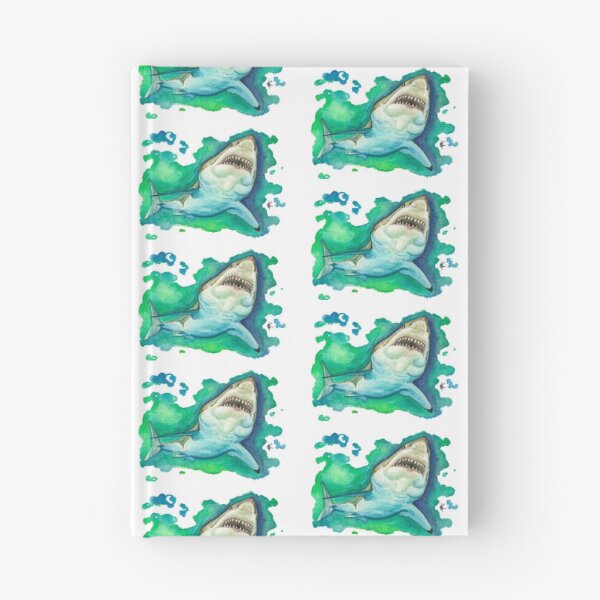 Item preview, Great White Watercolor designed and sold by Kyra C. Kalageorgi.