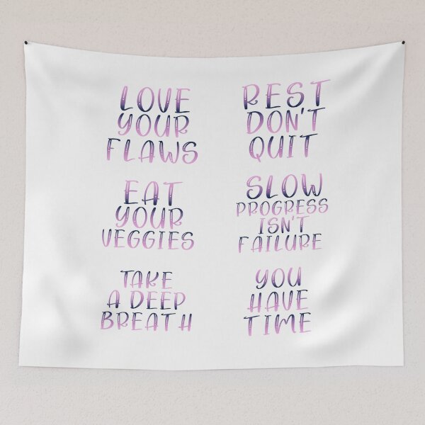 Item preview, Positivity Mental Health Reminders Sticker Pack designed and sold by annylands.