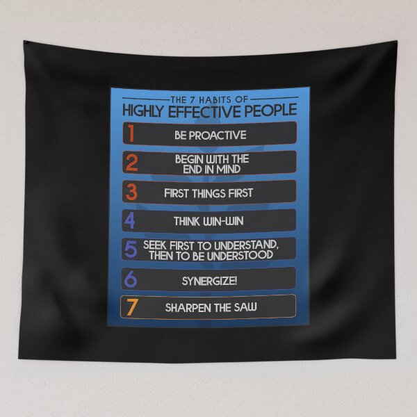 Item preview, The 7 Habits Of Highly Effective People Motivation designed and sold by JackCurtis1991.