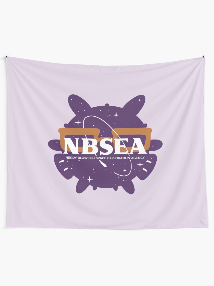 Alternate view of NBSEA Logo Tapestry