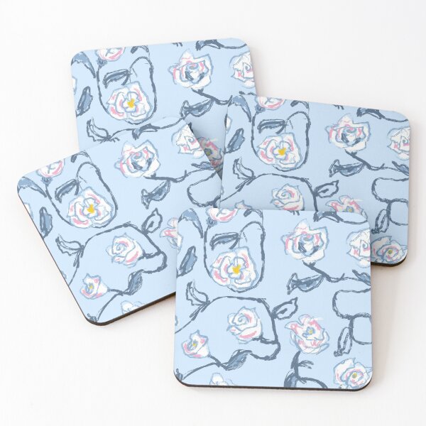 Item preview, Pale roses pattern designed and sold by Frida Andreasson.
