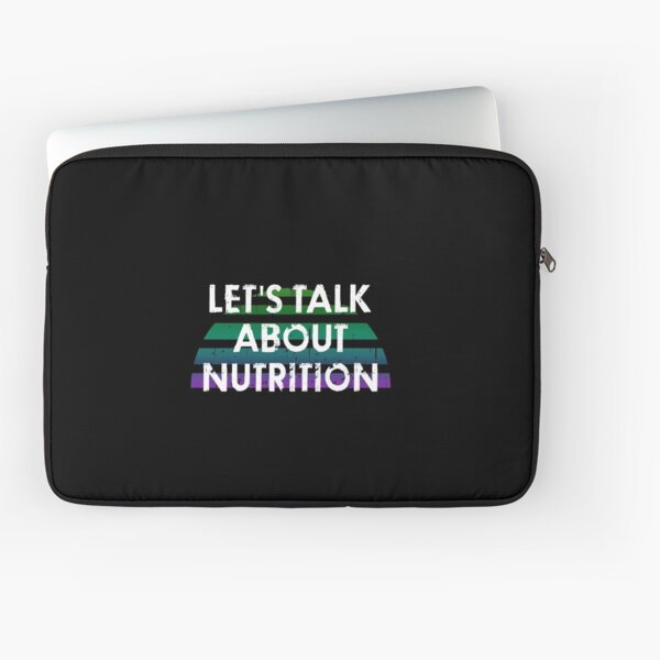 Nutrition Laptop Sleeves | Redbubble