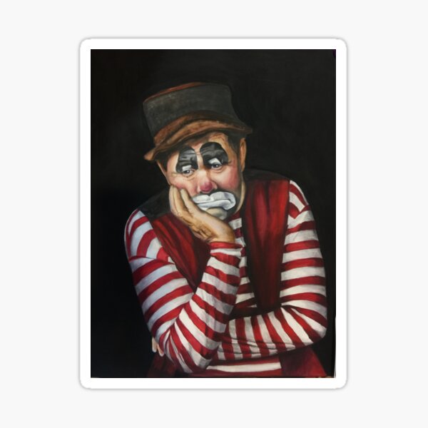 Jim Howle - Payaso vagabundo Pegatina