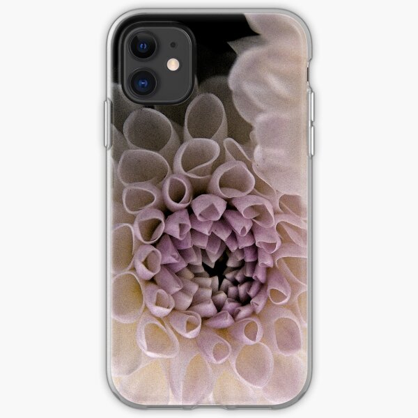 Dahlia in Pink (iPhone case) iPhone Soft Case