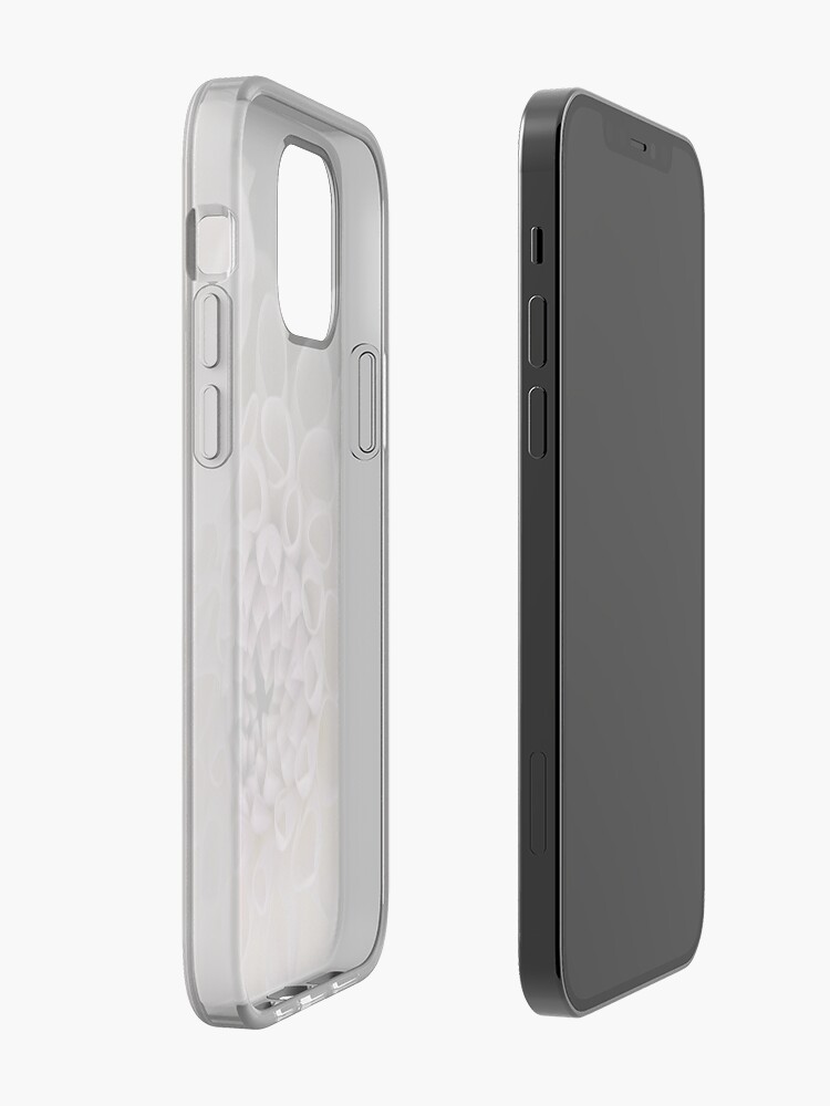 Alternate view of Dahlia in Pink (iPhone case) iPhone Case
