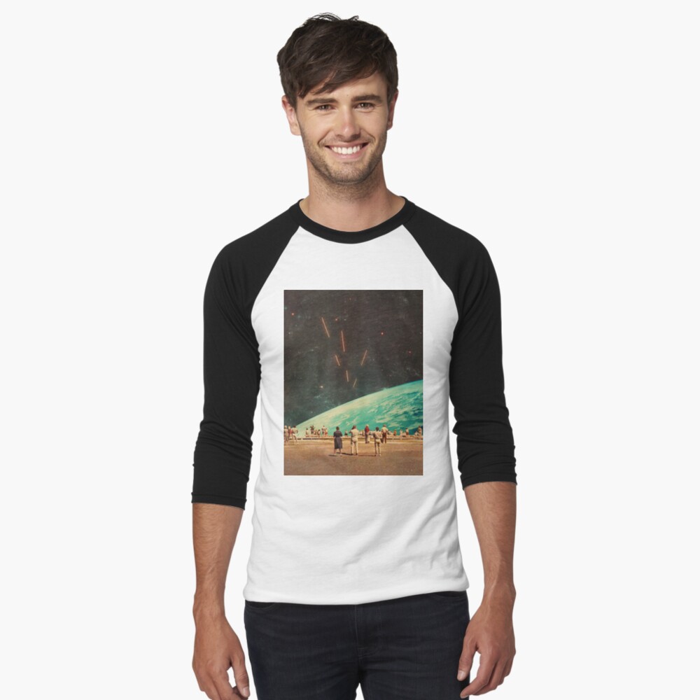 Item preview, Baseball ¾ Sleeve T-Shirt designed and sold by FrankMoth.