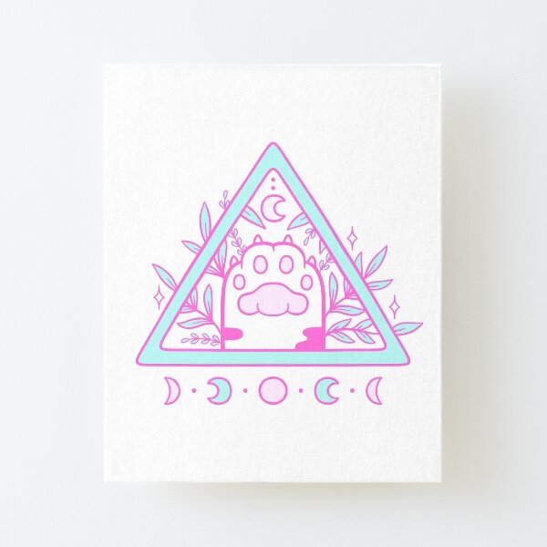 Witchy Cat Paw 02 | Nikury Canvas Mounted Print