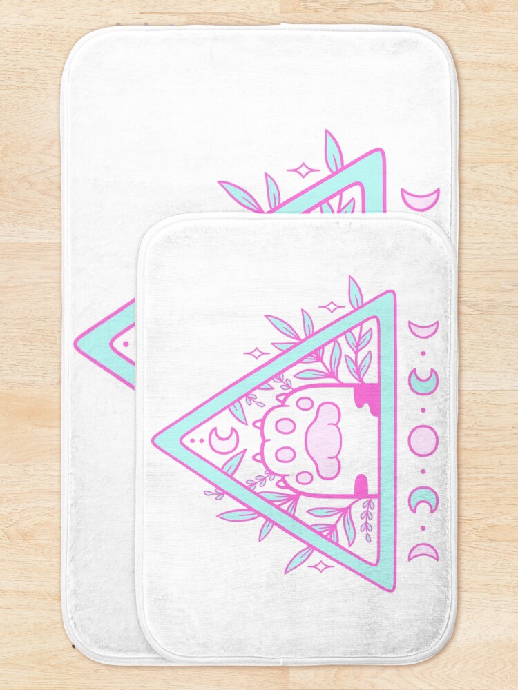 Alternate view of Witchy Cat Paw 02 Bath Mat