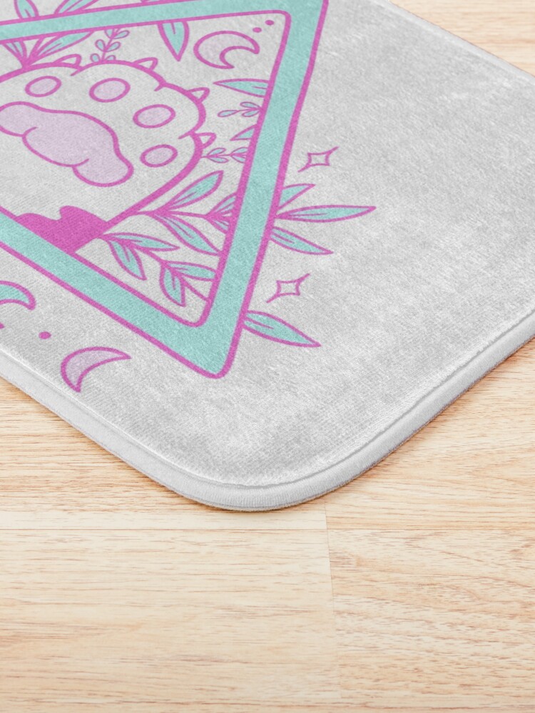 Alternate view of Witchy Cat Paw 02 Bath Mat