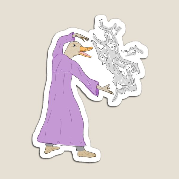 Item preview, duck spellcaster  designed and sold by strangershirts.