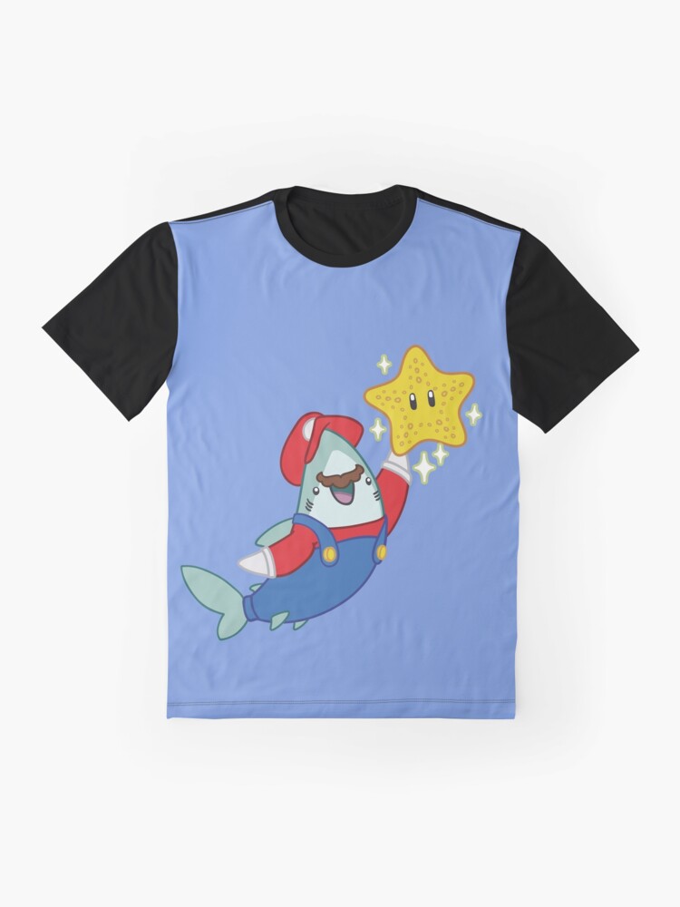 Alternate view of GamerShark // MAR10 Shark Graphic T-Shirt