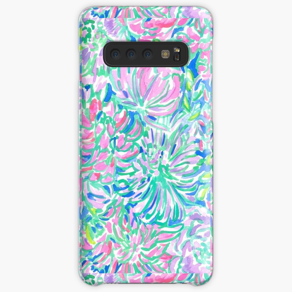 lilly pulitzer watercolor print Case & Skin for Samsung Galaxy