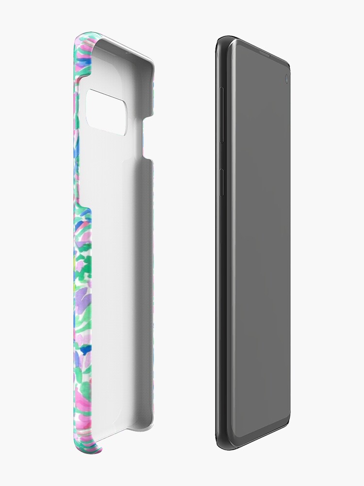 Alternate view of lilly pulitzer watercolor print Case & Skin for Samsung Galaxy