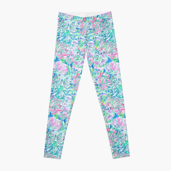 Blau Leggings