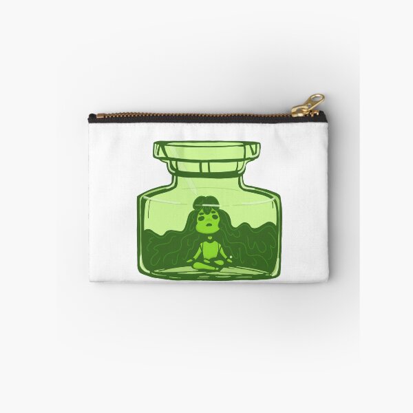 Item preview, Green ink girl in bottle designed and sold by TealLeaf.