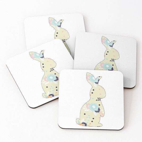 Item preview, Floral bunny rabbit print designed and sold by faithfullyyours.