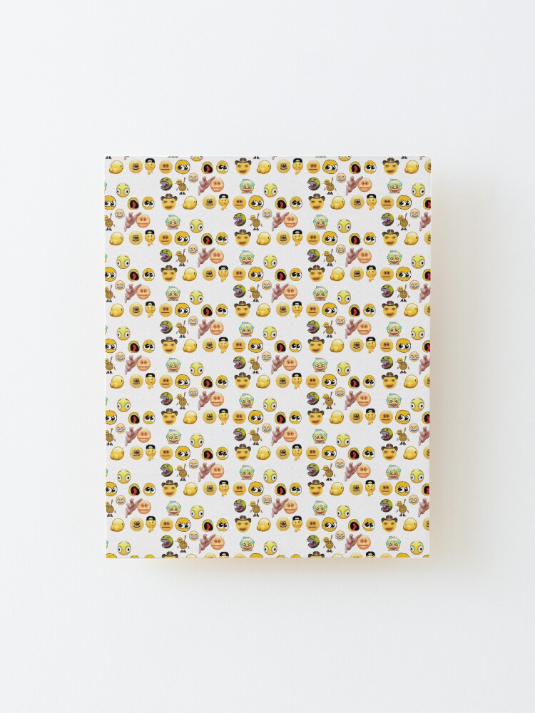 Cursed Emoji Pack Art Board Print for Sale by 45seals