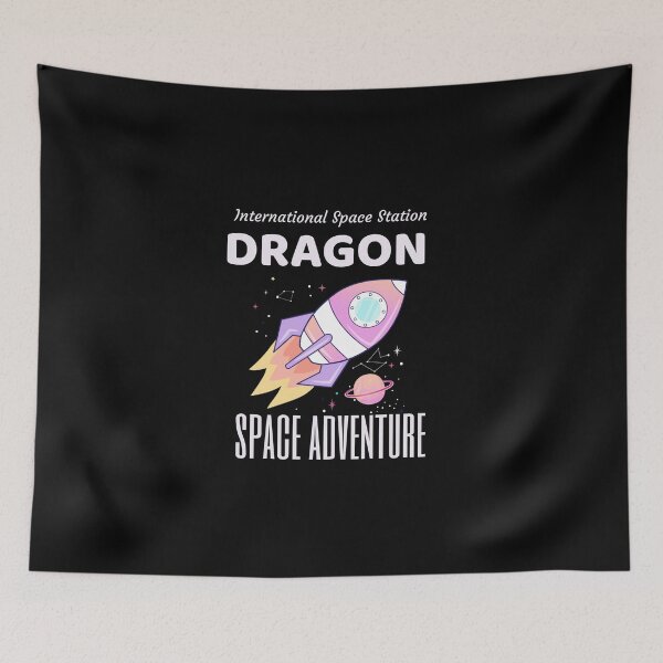 Item preview, International Space Station Dragon designed and sold by miminova.