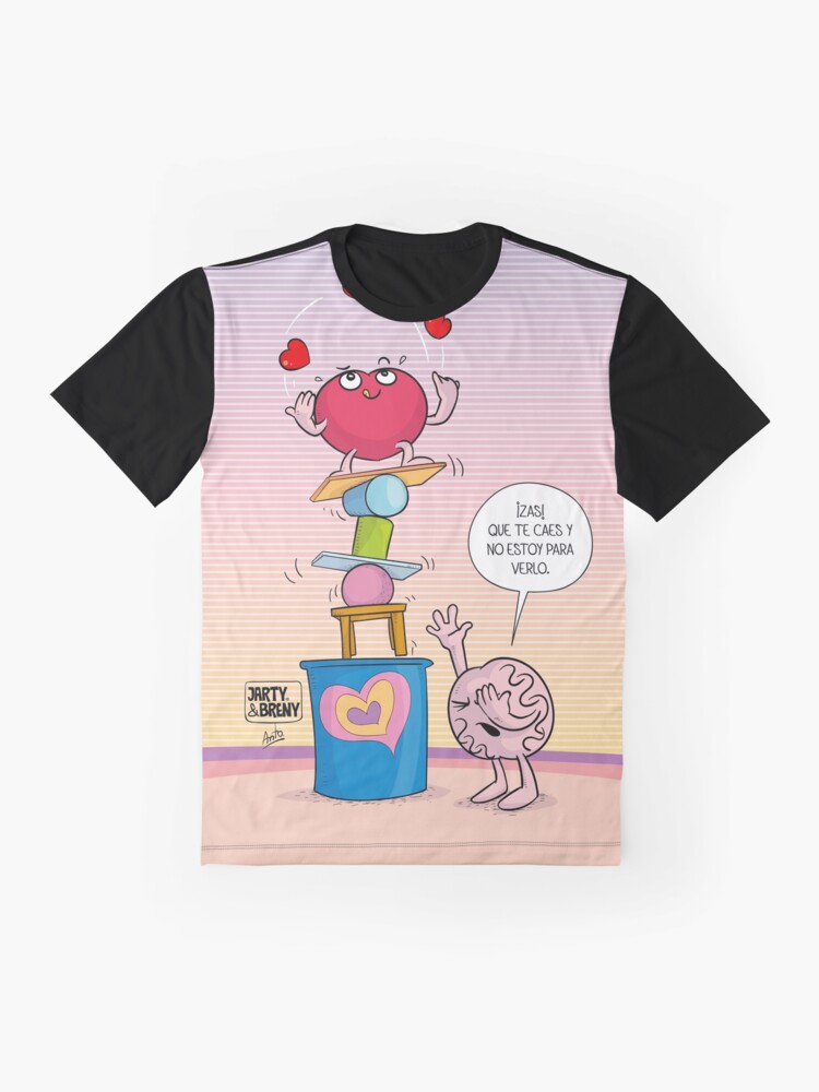 Vista alternativa de Camiseta gráfica J&B - Equilibrista