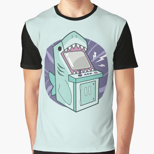 Sharkade Machine Graphic T-Shirt