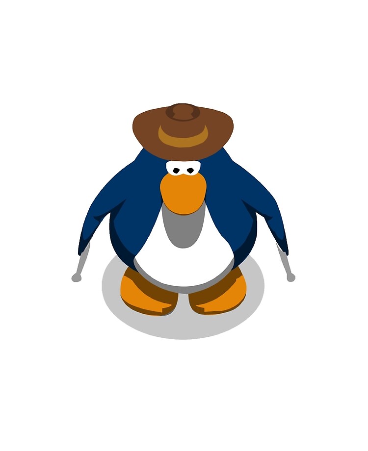 Club penguin Cowboy | iPad Case & Skin