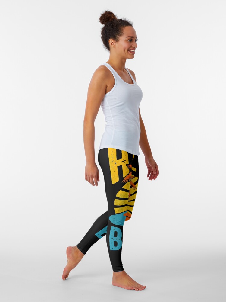 Discover Hola Beaches Vacation Trip Leggings