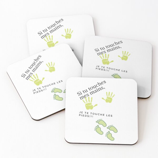 Item preview, If you touch my hands, I'll touch your feet. designed and sold by ZAMSHOP972.