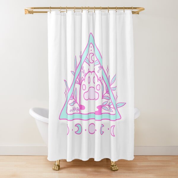 Disover Witchy Cat Paw 02 | Nikury Shower Curtain