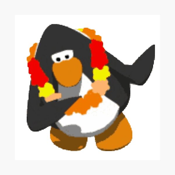 club penguin mona lisa