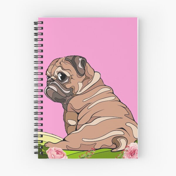 Item preview, Pug in Posies  designed and sold by boojun.