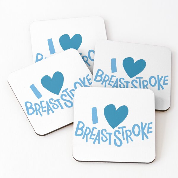 Item preview, I Heart Breaststroke Swimming designed and sold by DavidAlan.