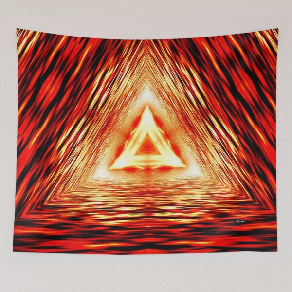Item preview, Recursive Triangles designed and sold by Don  Barrett.