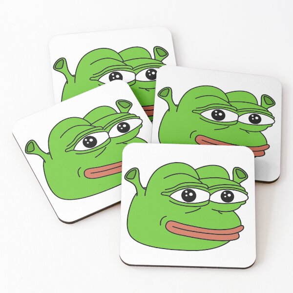 Item preview, Shrek Pepe designed and sold by IceyDel.