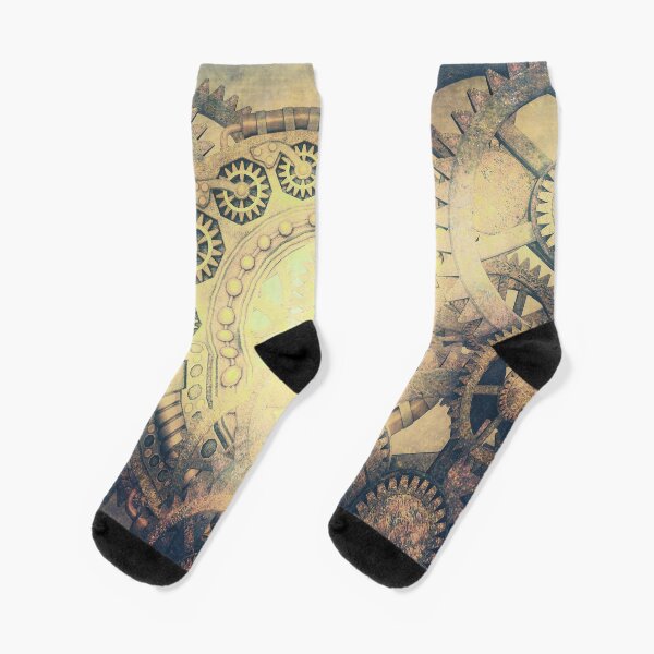 Steampunk in vintage style Socken