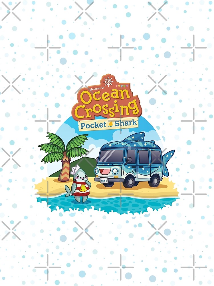Ocean Crossing // Pocket Shark by bytesizetreas