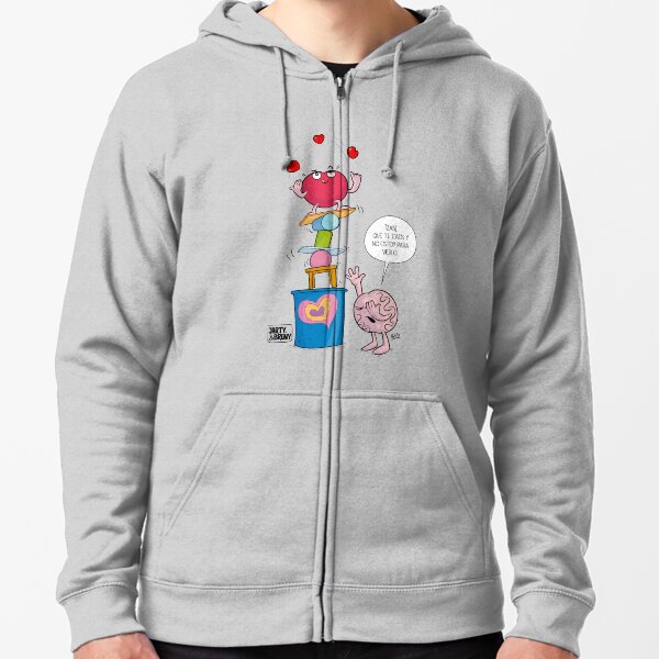 J&B - Equilibrista Sudadera con capucha y cremallera